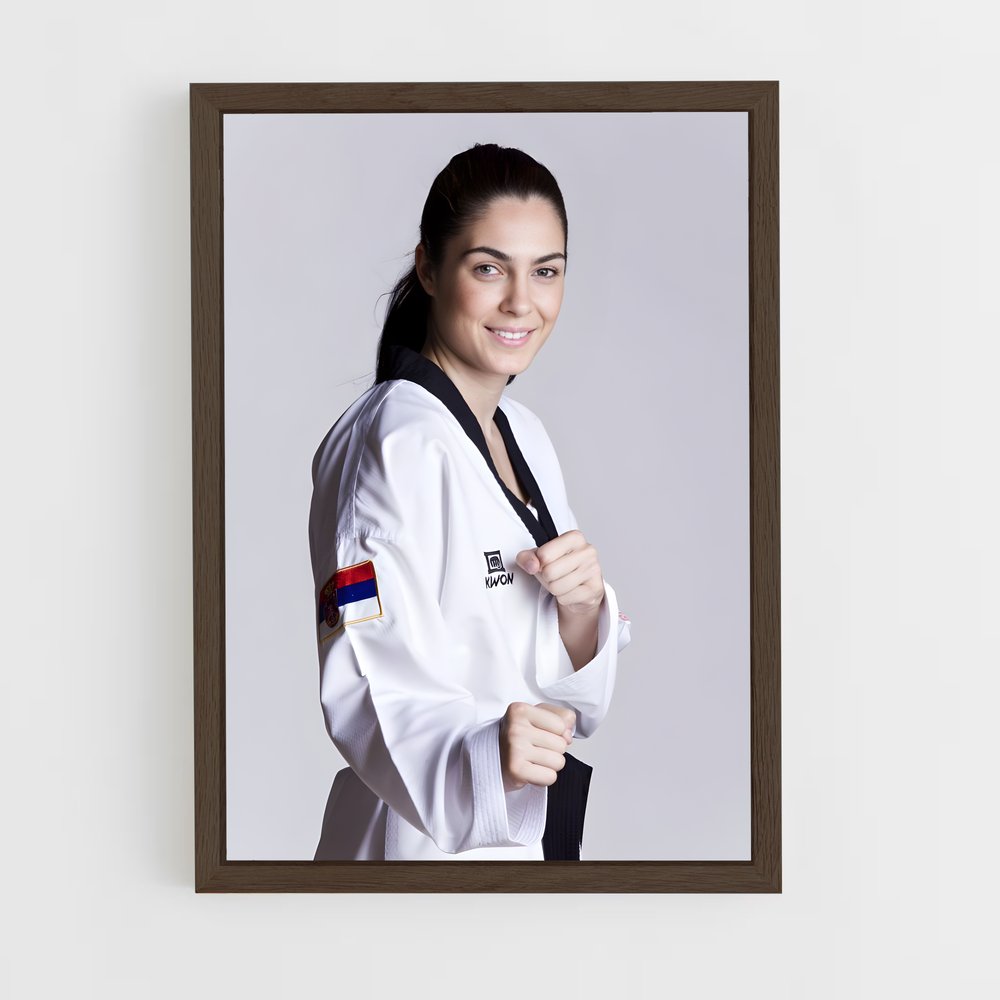 Poster L'Art de la Combatante – affiche Taekwondo (vue 5)
